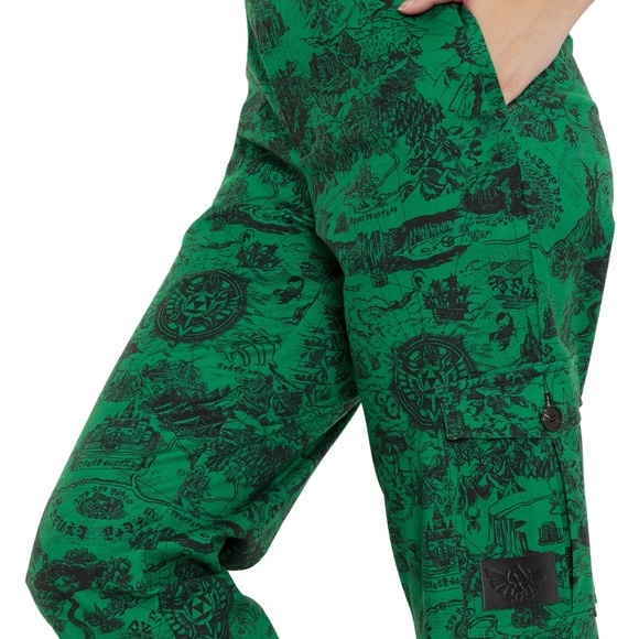 Blackmilk legend of Zelda ocarina of time hyrule cargo pants goth gothic fairy - Picture 3 of 5